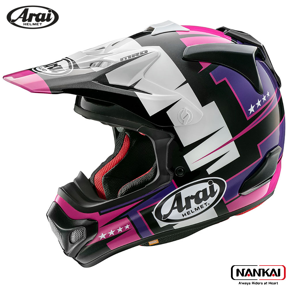 楽天市場】Arai アライ オフロード ヘルメット V-CROSS 4 Vクロス4