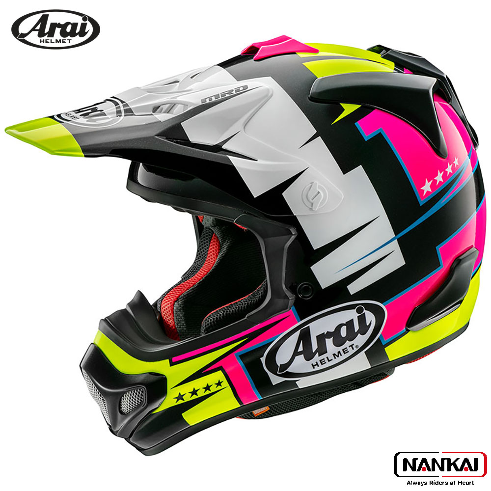 Webike | Arai アライ V-CROSS4 TIP [V-クロス4 ティップ ブルー