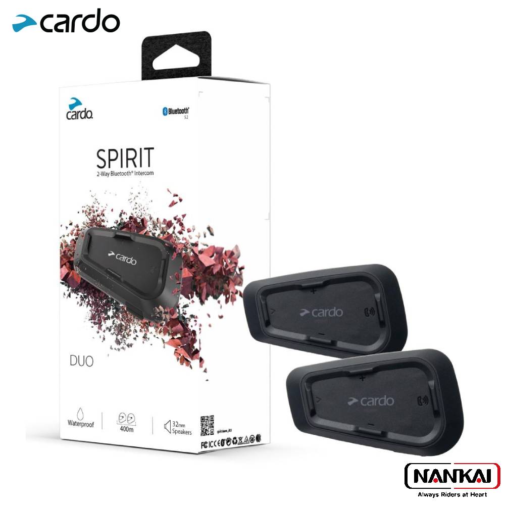 【7/18～26開催！店内全品で使える最大7,500円OFFクーポン企画】Cardo カルド SPIRIT - DUO スピリット デュオセット　品番：SPRT0101｜ナンカイブランドショップ