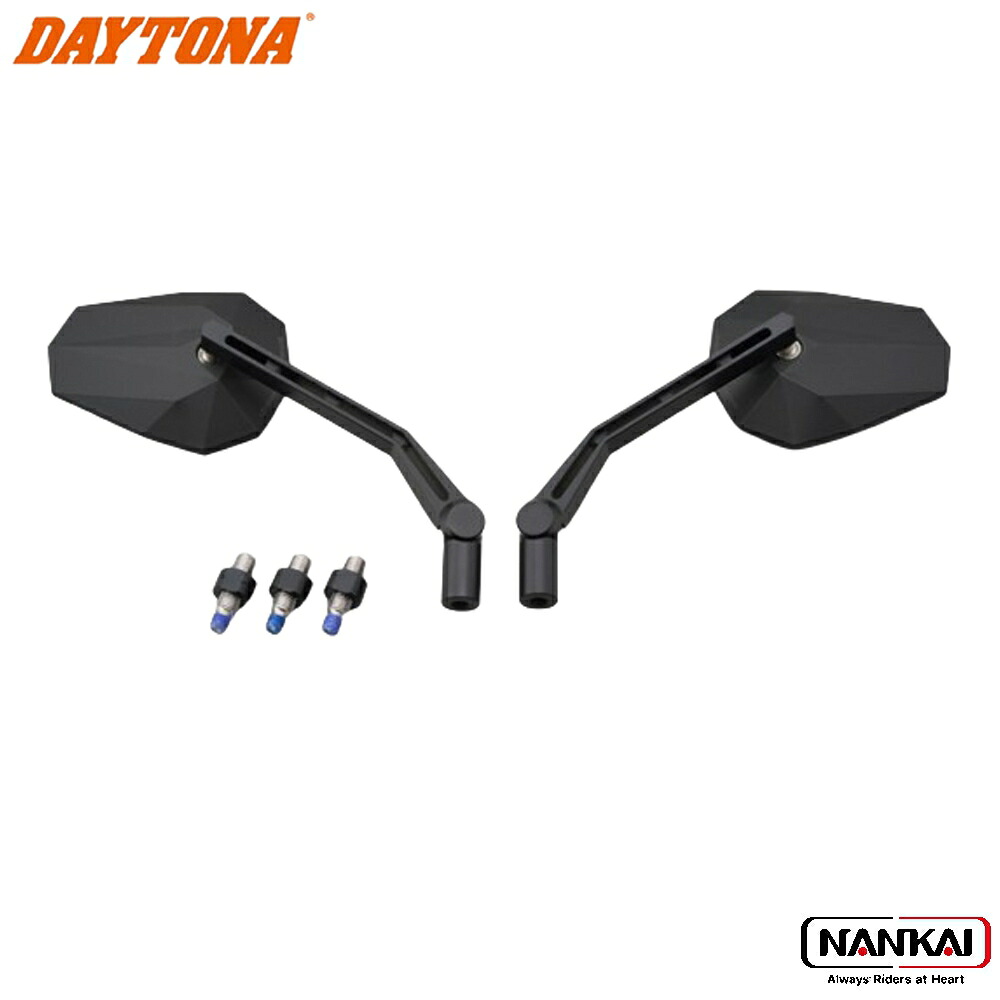 【P10倍（要エントリー）＋クーポン】 DAYTONA (デイトナ) HIGHSIDERロッドミラーステルスX1 15605