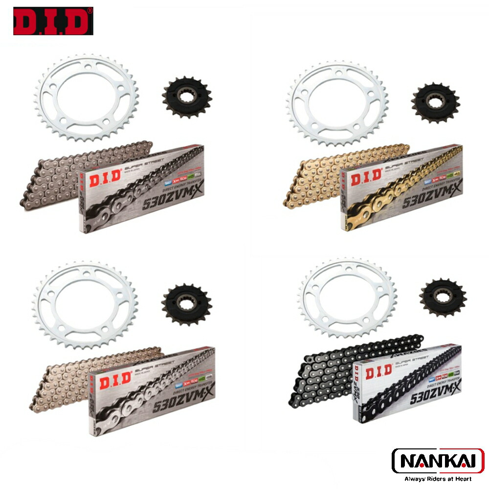 【7/18～26開催！店内全品で使える最大7,500円OFFクーポン企画】D.I.D 大同工業 チェーン＆スプロケット 3点交換キット HONDA CB1300 SF/SB/SP 14-24｜ナンカイブランドショップ