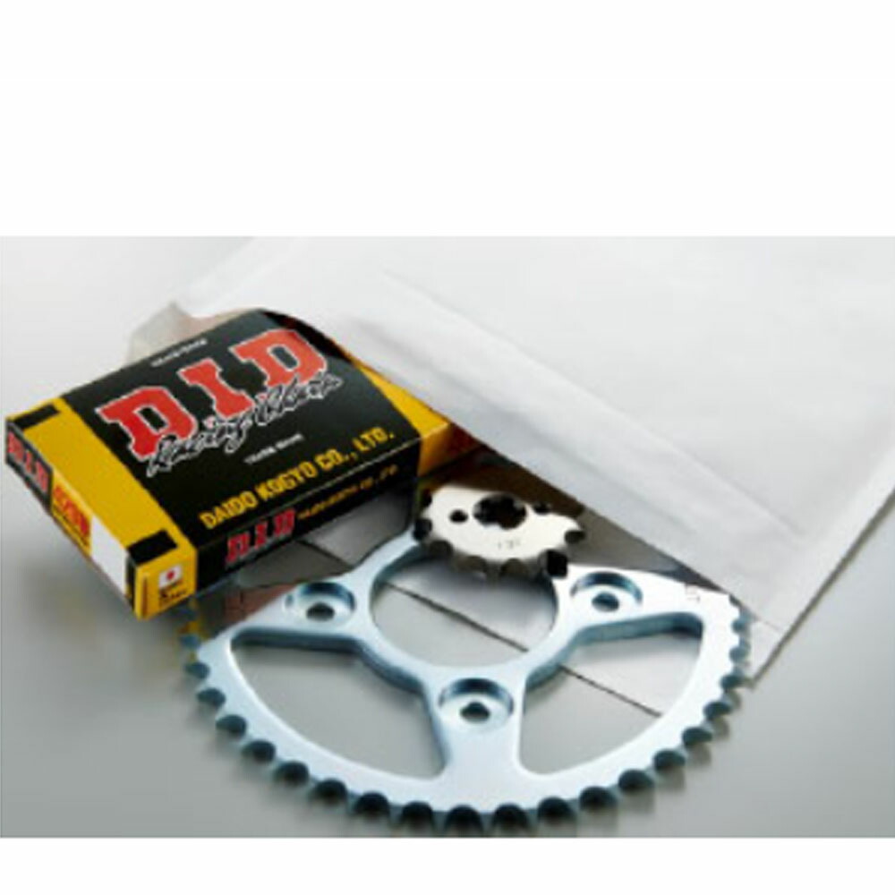 楽天市場】D.I.D 大同工業 チェーン＆スプロケット 3点交換