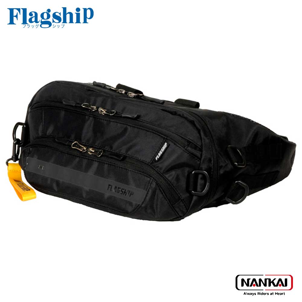 【P10倍（要エントリー）＋クーポン】 FLAGSHIP フラッグシップＦＢ－８５９ Grande Hip Bag　BLACK