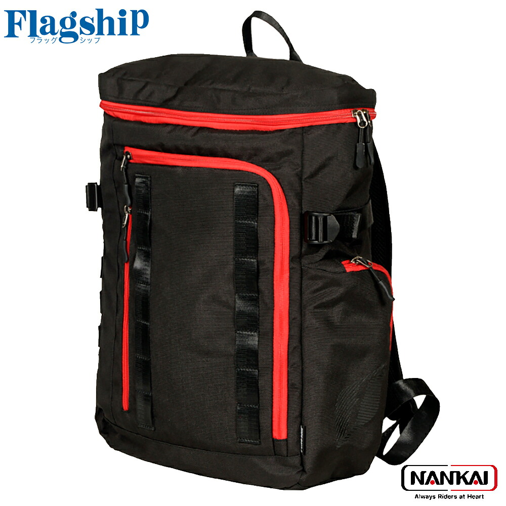【7/18～26開催！店内全品で使える最大7,500円OFFクーポン企画】FLAGSHIP フラッグシップインナー防水バックパック FB-856 Black&Red｜ナンカイブランドショップ 10,278円