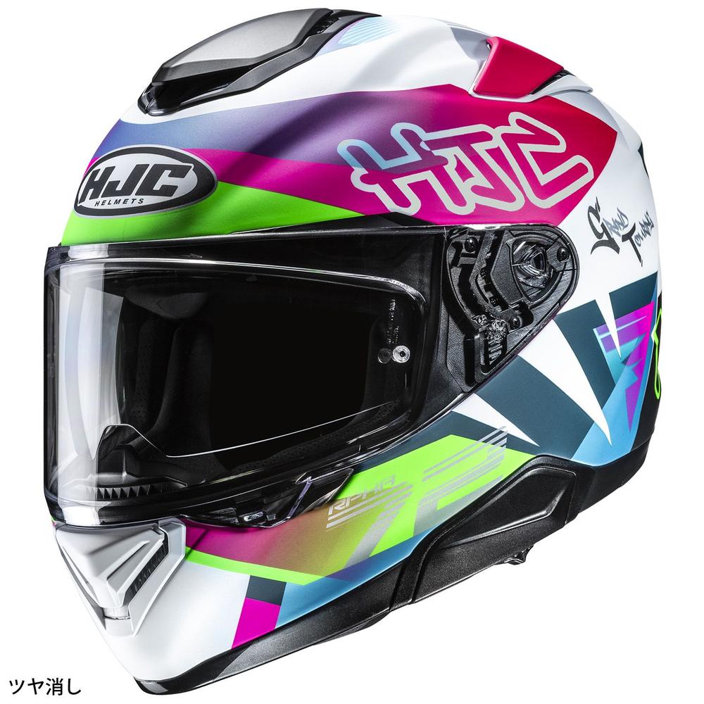 【7/18～26開催！店内全品で使える最大7,500円OFFクーポン企画】HJC HELMETS エイチジェイシー ヘルメットHJC RPHA72 ゴルディ_PURPLE/GREEN(MC84SF)　品番：HJH291｜ナンカイブランドショップ