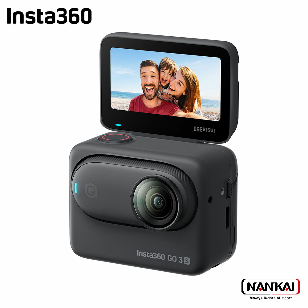 Insta360 アクションカメラ GO 3S（64GB）ミッドナイトブラック 360度カメラ ジンバル ウェブカメラ