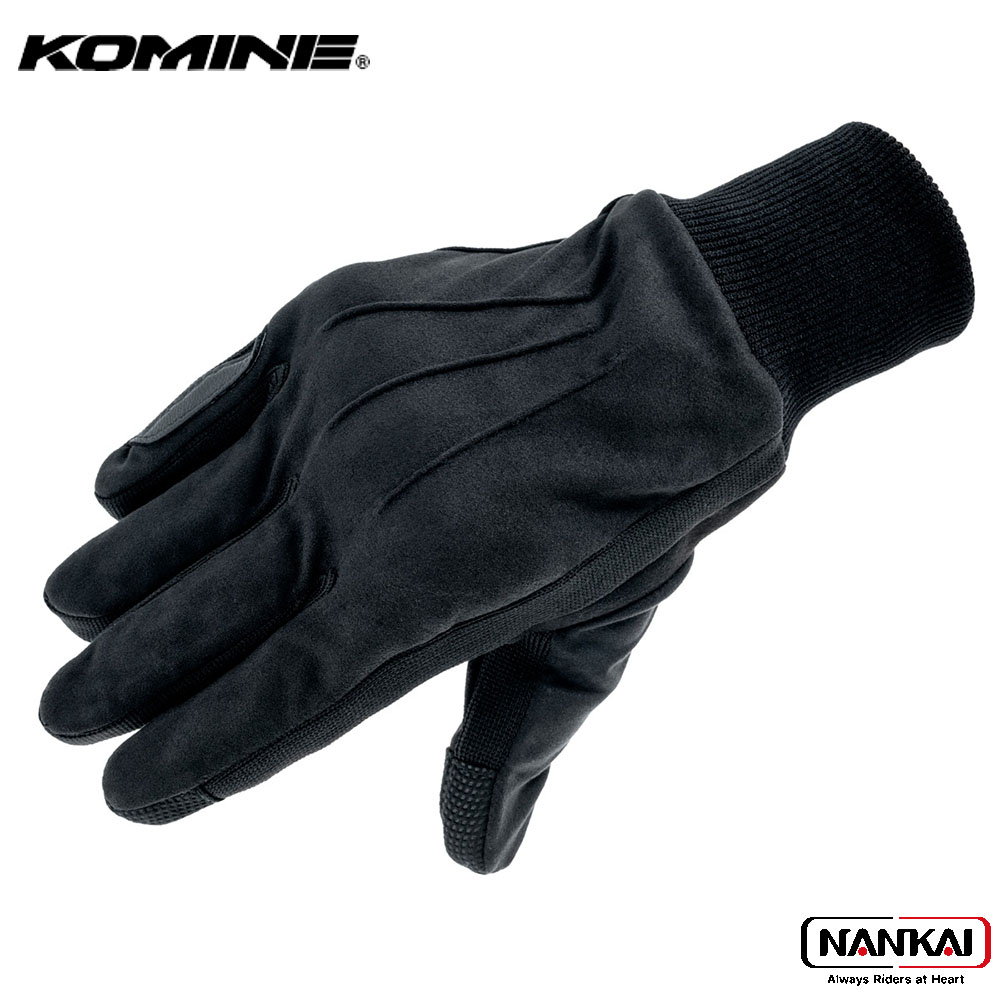 KOMINE コミネ アーバンプロテクトウインドプルーフグローブ BLACK GK-858