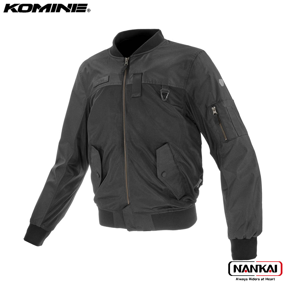 KOMINE コミネ エニグマG2フライトメッシュジャケット ブラック　品番：JK-184