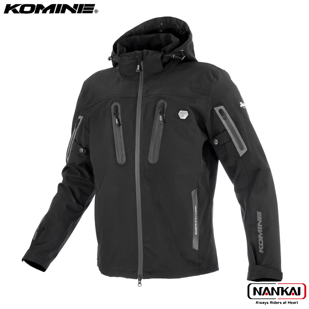 KOMINE コミネ エニグマG2 WPパーカ ブラック　品番：JK-185