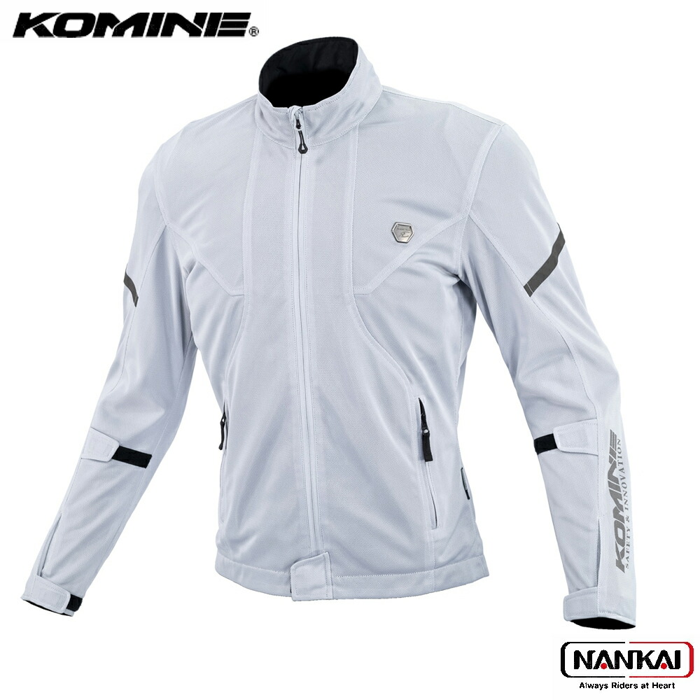 KOMINE コミネ プロテクトフルメッシュジャケット ネオ KOMINE SILVER JK1623