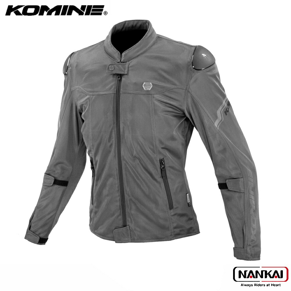 KOMINE ライトグレー ジャケット M 楽天市場】KOMINE 春 通気性 デニム メッシュレーシング ライド