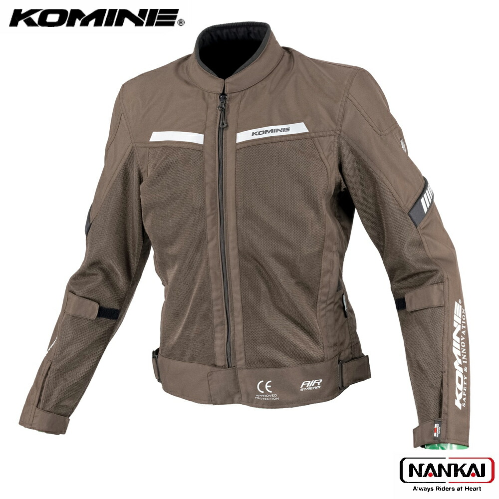 KOMINE メッシュジャケット オリーブ バイクジャケット|コミネ（komine）