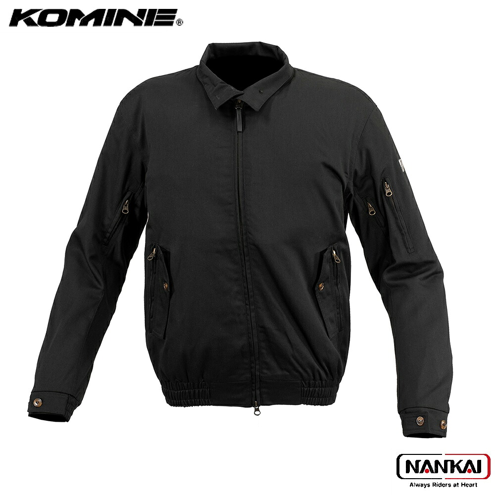 【P10倍（要エントリー）＋クーポン】 KOMINE コミネ プロテクト スイング トップ ジャケット RETRO BLACK JK5911