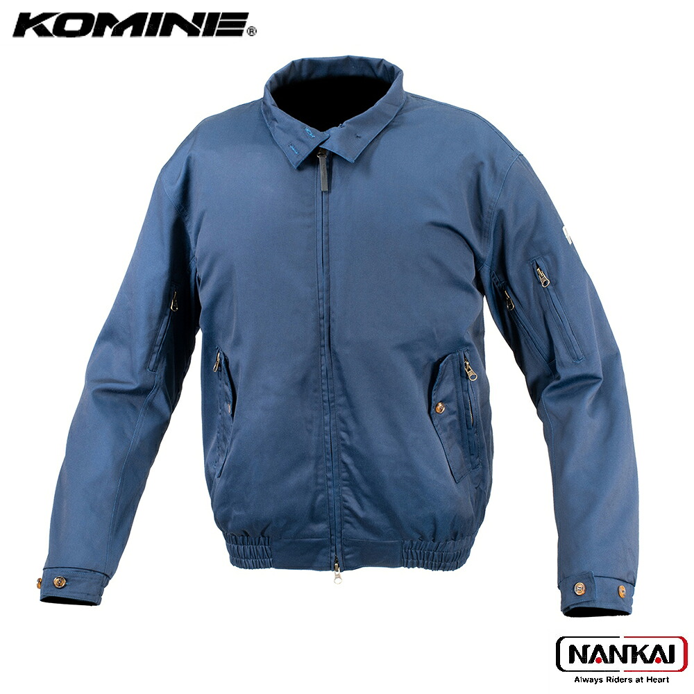 KOMINE コミネ プロテクト スイング トップ ジャケット RETRO NAVY JK5911
