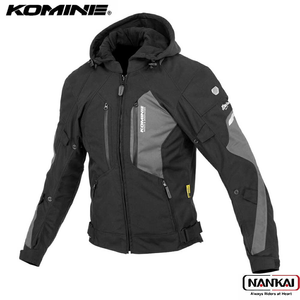 【7/18～26開催！店内全品で使える最大7,500円OFFクーポン企画】KOMINE コミネ エニグマG2 ウインタージャケット&minus;クオンタム ブラック JK638｜ナンカイブランドショップ
