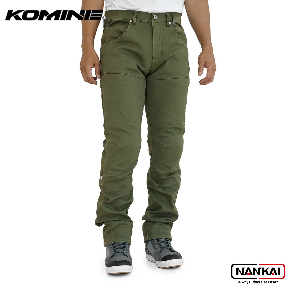 【P10倍（要エントリー）＋クーポン】 KOMINE コミネ エニグマライトプロテクトサーマルジーンズ KHAKI WJ-936R