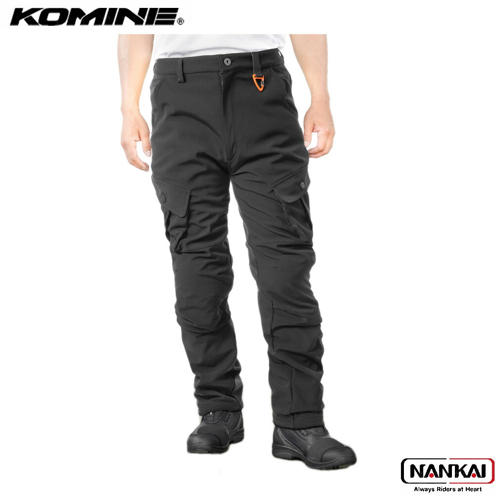 KOMINE コミネ エニグマG2 ゲルクッションウインドプルーフパンツ ブラック PK941