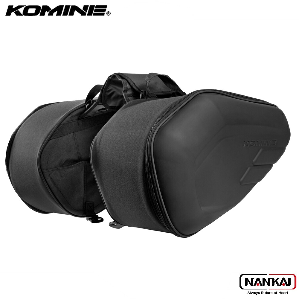 【P10倍（要エントリー）＋クーポン】 KOMINE コミネ モールデットサドルバッグ BLACK SA254