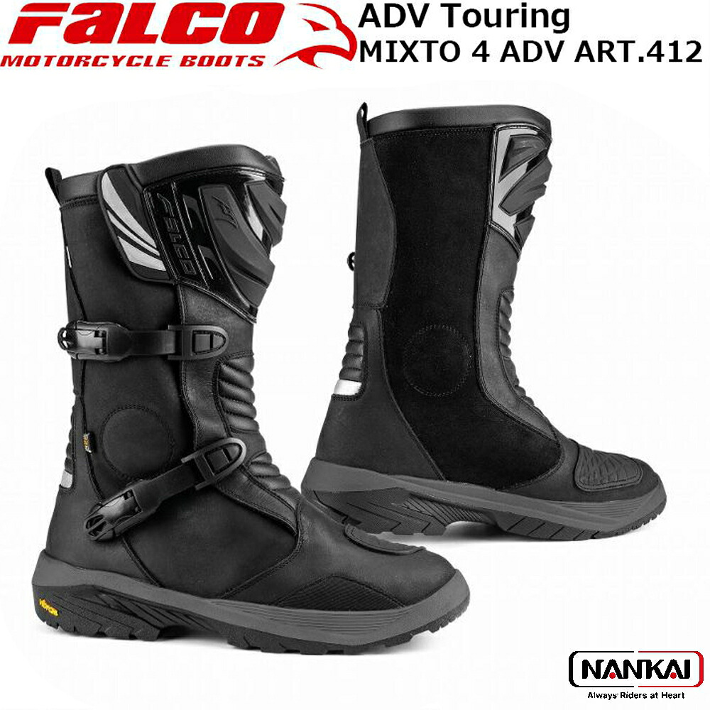 【7/18~26開催!店内全品で使える最大7,500円OFFクーポン企画】Gianni Falco MIXTO 3 ADV ツーリングブーツ ART412 ジャンニファルコ ミクストー 3 ADV|ナンカイブランドショップ