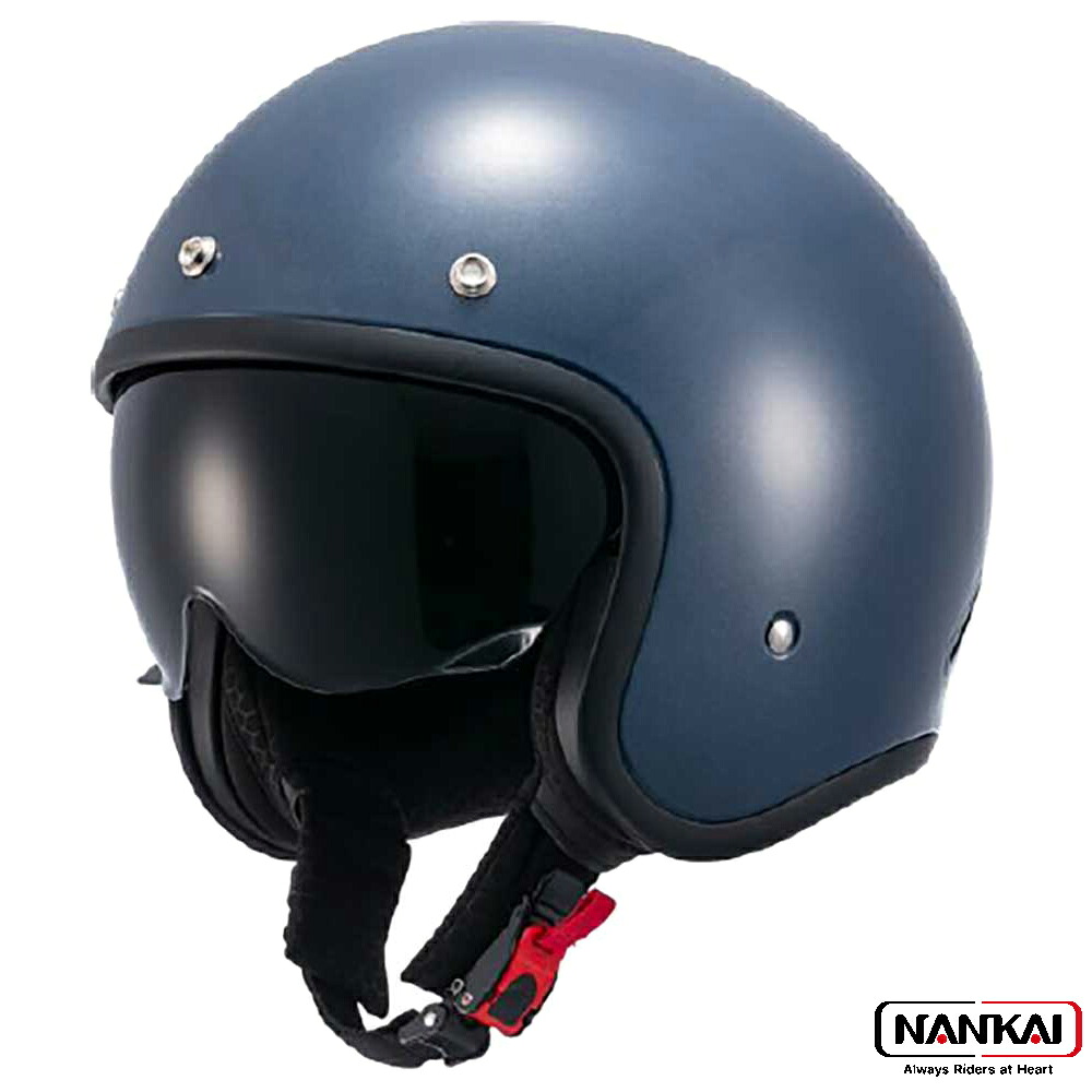 NANKAI ナンカイ ジェットヘルメット ZEUS ゼウス ブルーグレー 品番：NAZ-389
