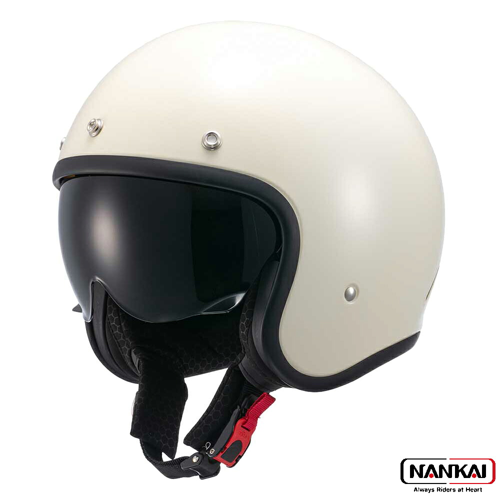 NANKAI ナンカイ ジェットヘルメット ZEUS ゼウス オフホワイト 品番：NAZ-389