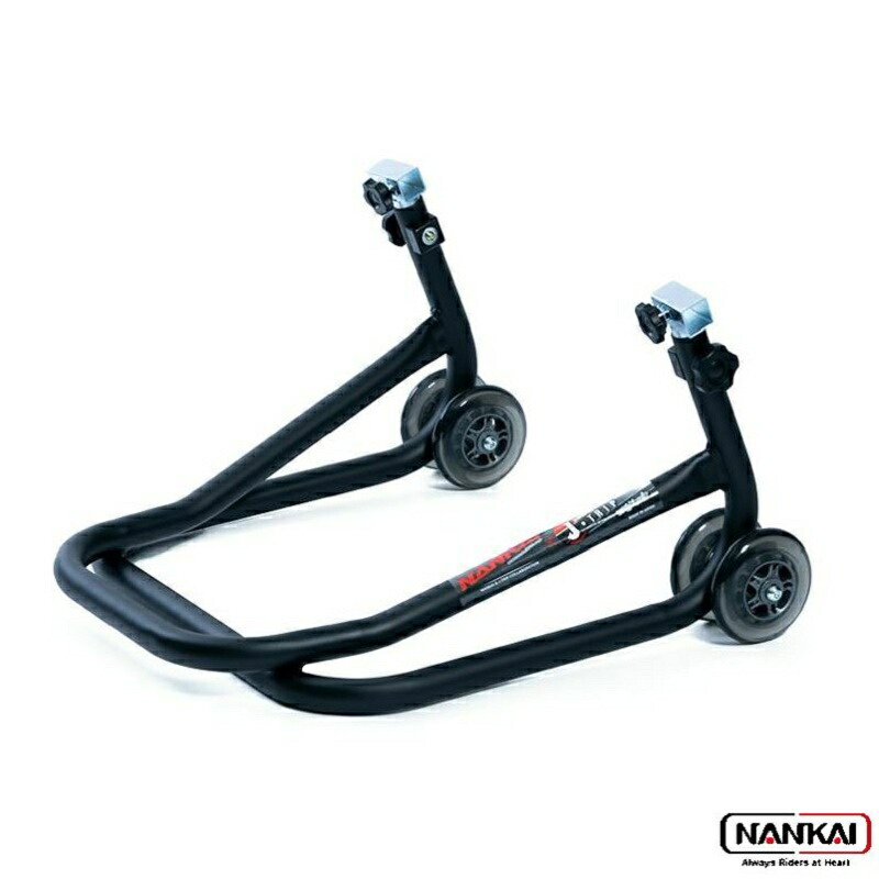 【7/18～26開催！店内全品で使える最大7,500円OFFクーポン企画】NANKAI ナンカイ &times;J-TRIP バイク用 ショートローラースタンド マットブラック NJT-125MBK 南海部品｜ナンカイブランドショップ