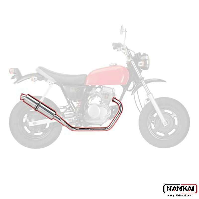 NANKAI ナンカイ ワーコンプマフラー・タイプ5 エイプ50/XR50モタード用 AM-05 南海部品