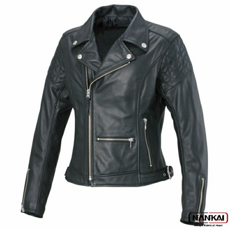 南海部品 レザーライダースジャケット XL 黒 美品 TOP RIDER 牛革バイクライダースジャケット中古S 美品 南海部品 NANKAI