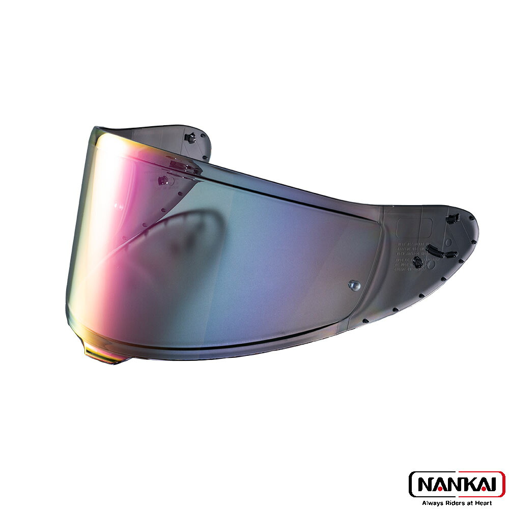 【7/18~26開催!店内全品で使える最大7,500円OFFクーポン企画】ヘルメットシールド CWR-F2NANKAI ナンカイ プレミアム ミラーヘルメットシールド スモークベース ピンク X-Fifteen Z-8|ナンカイブランドショップ