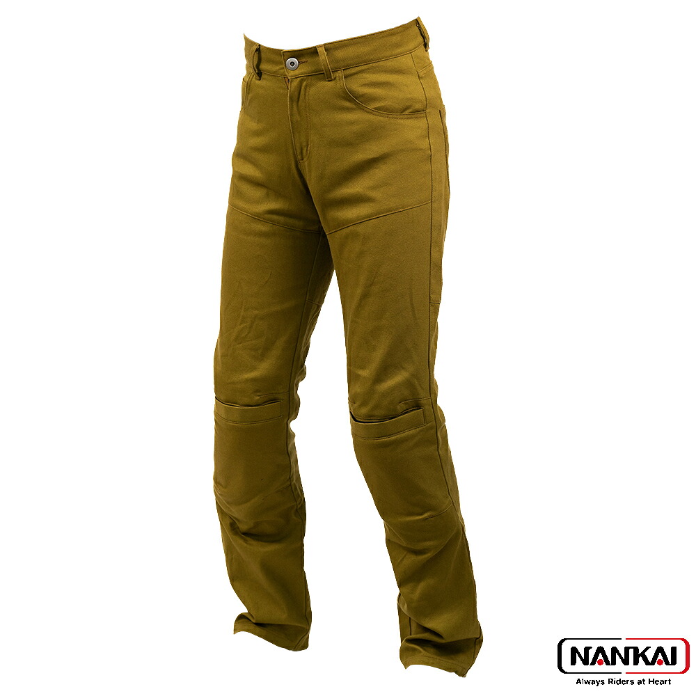 NANKAI ナンカイ ストレートキャンバスパンツ オーカー 品番：SDW-3105 南海部品