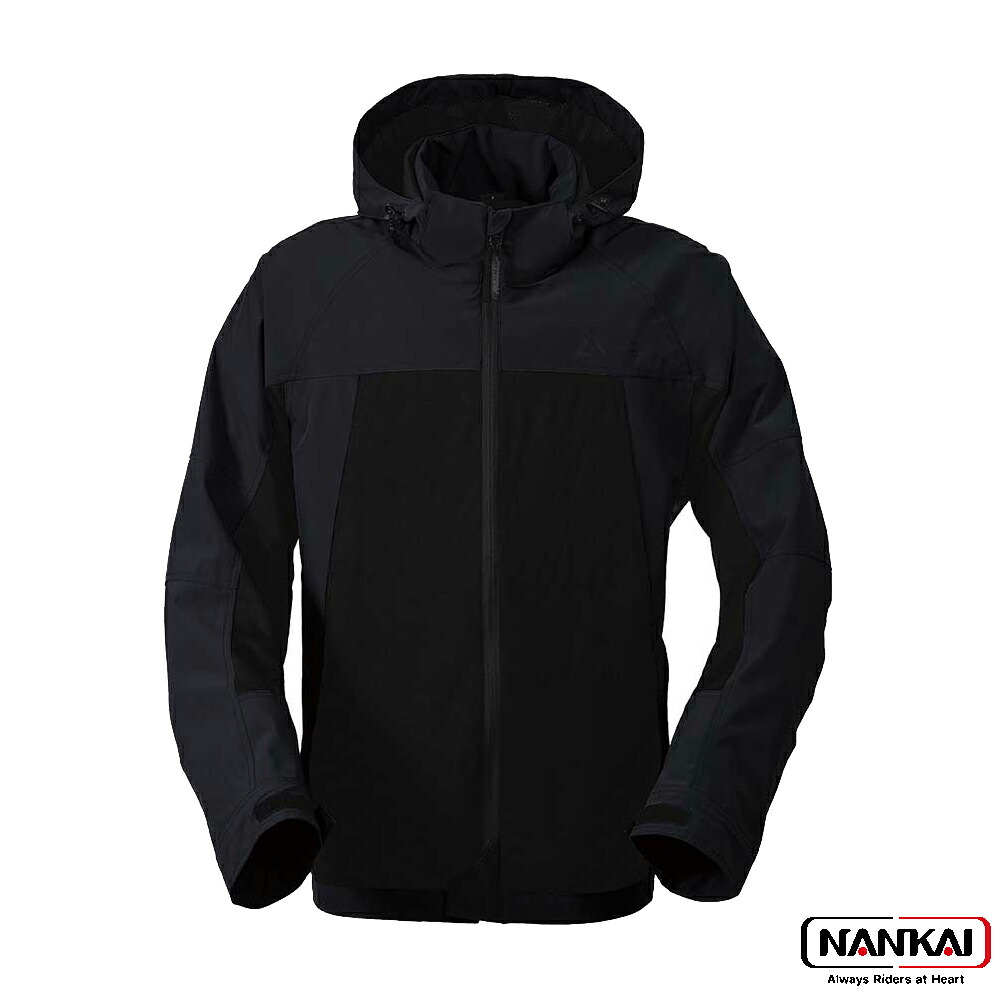 NANKAI ナンカイ メッシュフーディジャケット ブラック 品番：SDW-4155