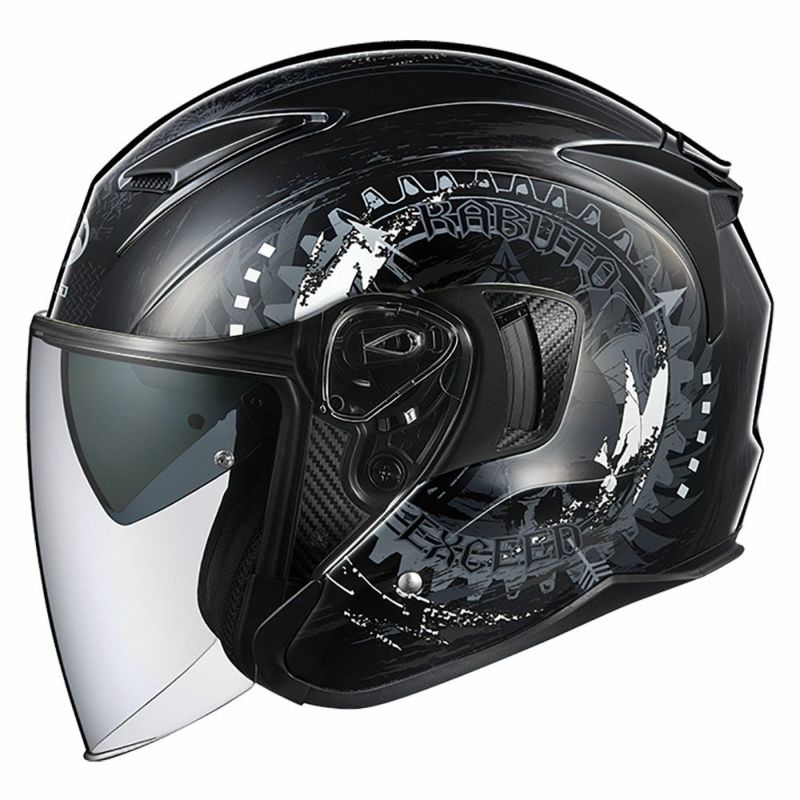 楽天市場】オープンフェイス ヘルメット バイク用 OGK KABUTO