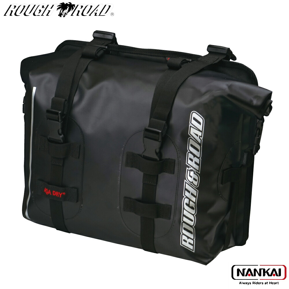 ROUGH&ROAD ラフ＆ロード AQA DRY ソロサイドバッグ ブラック RR9307 9,148円