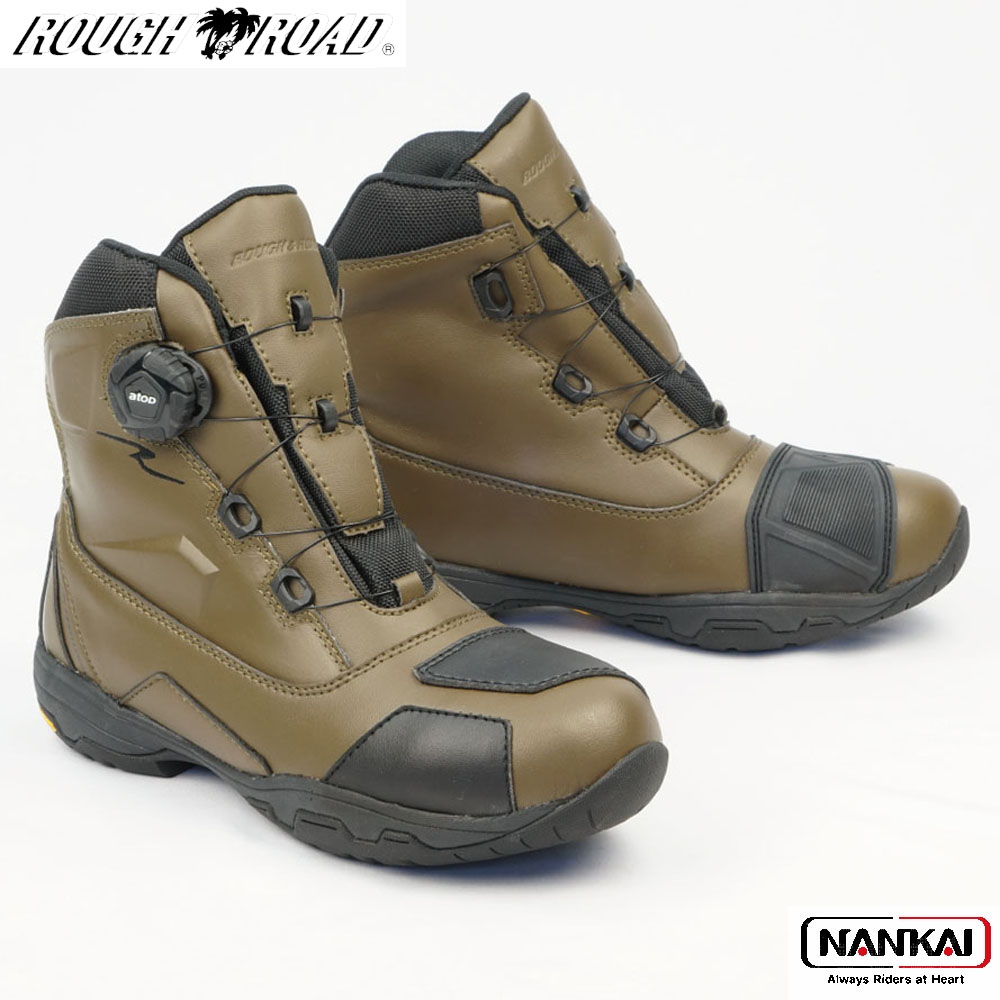 ROUGH&ROAD ラフ＆ロード デュアルテックス ラフライディング シューズ ブラウン RR6302