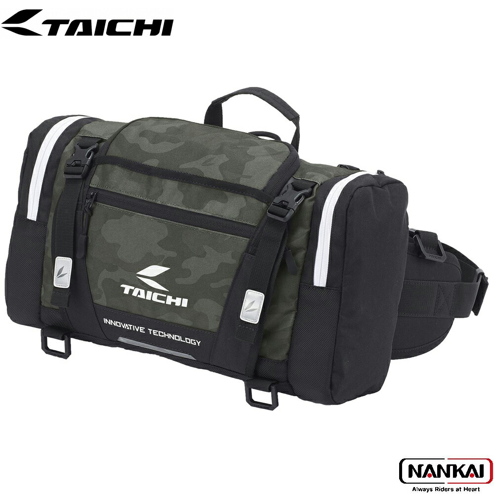RS-Taichi アールエスタイチヒップバッグ ブラック10L RSB268 TAICHI RSB268 ブラック ヒップバッグ(L) アールエスタイチ