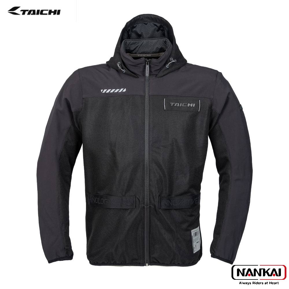 【7/18~26開催!店内全品で使える最大7,500円OFFクーポン企画】RS TAICHI アールエスタイチ エアー フリップパーカ BLACK 品番:RSJ334|ナンカイブランドショップ