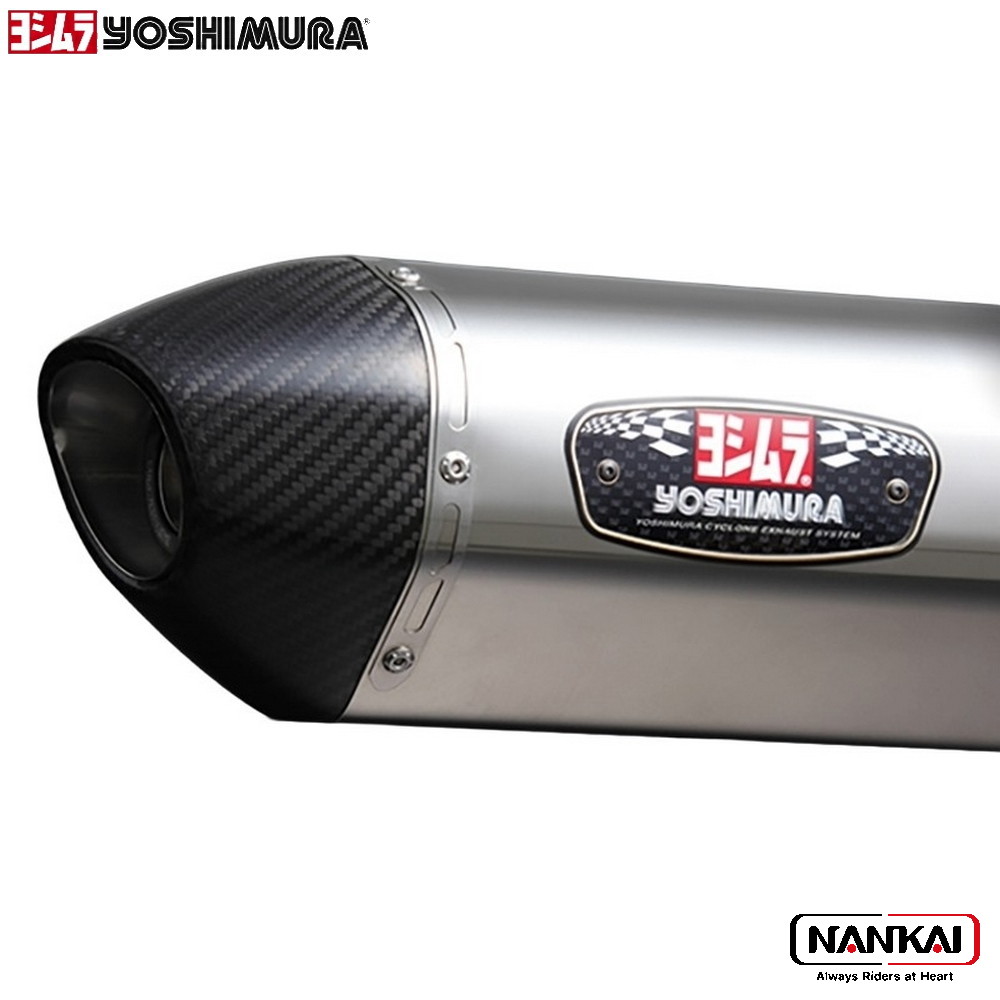 yoshimura ヨシムラ マフラー Slip-On R-77S サイクロン EXPORT SPEC 政府認証 STC チタンカバー/カーボンエンドタイプ GSX250R (17|23-25)