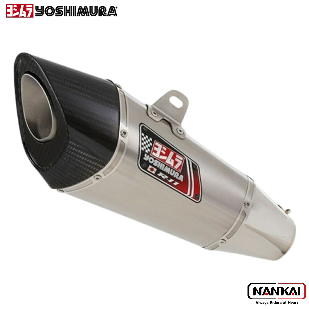 【7/18~26開催!店内全品で使える最大7,500円OFFクーポン企画】yoshimura ヨシムラ Slip-On R-11 サイクロン 1エンド EXPORT SPEC 政府認証|ナンカイブランドショップ