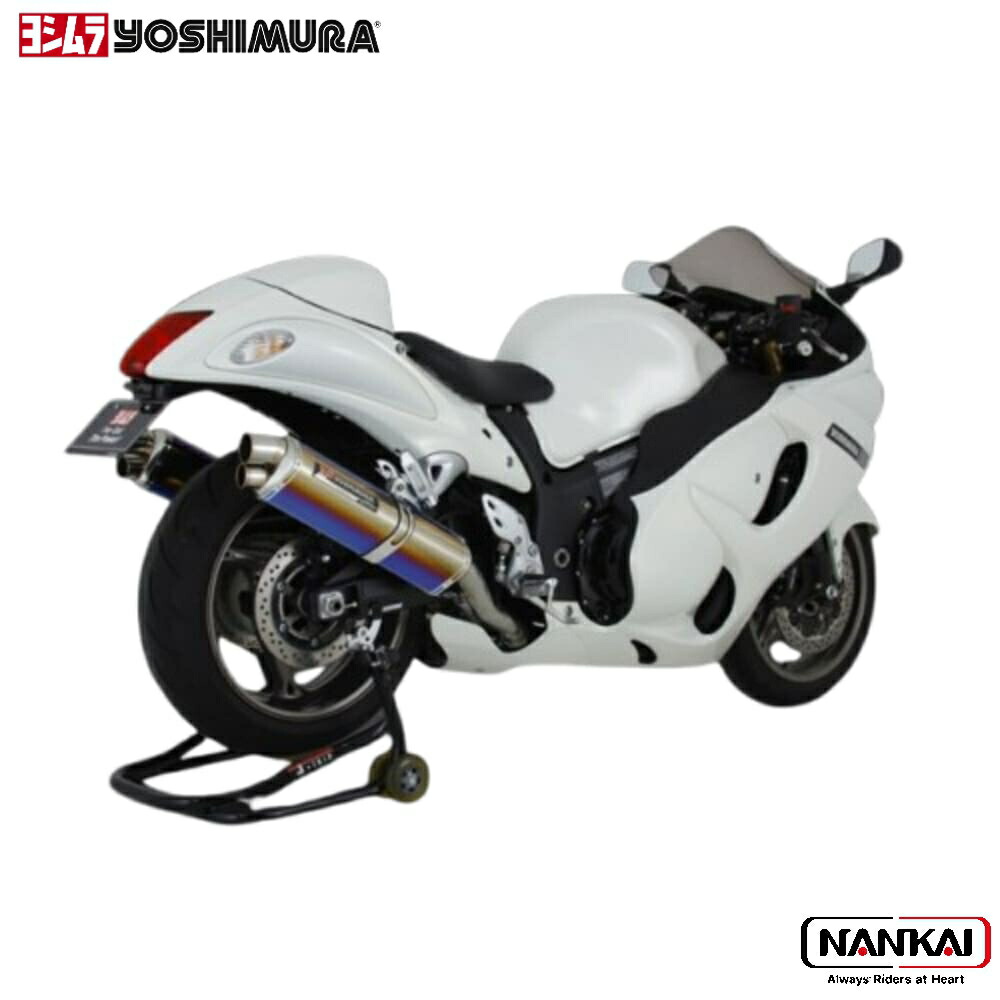 楽天市場】yoshimura ヨシムラ Slip-On Tri-Ovalサイクロン 2本出し 2