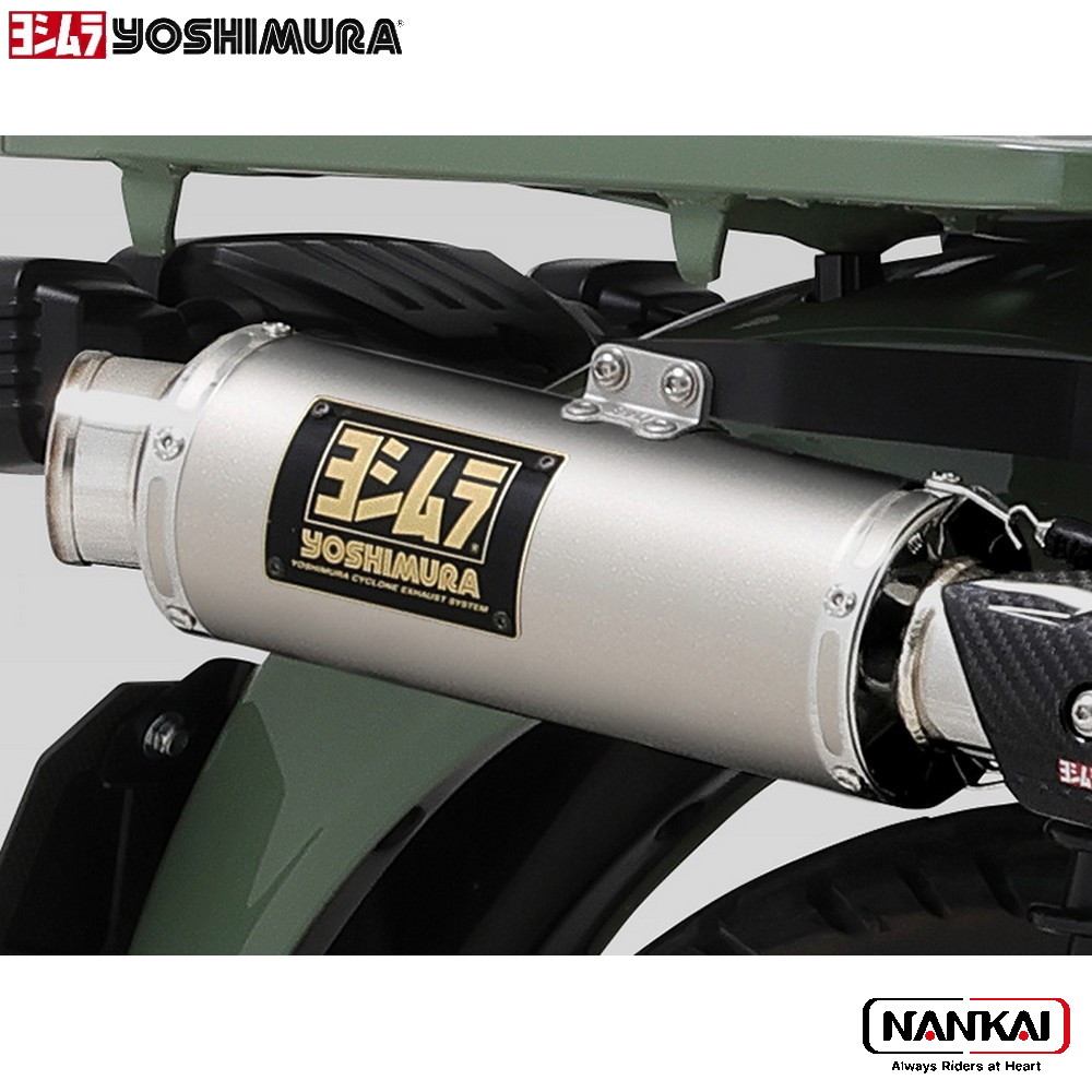 yoshimura ヨシムラ マフラー 機械曲 GP-MAGNUMサイクロン TYPE-UP EXPORT SPEC 政府認証 SSF サテンフィニッシュカバー CT125 (20-25)