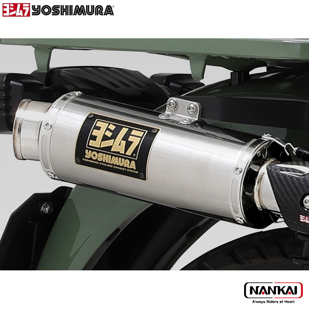 【P10倍（要エントリー）＋クーポン】 yoshimura ヨシムラ マフラー 機械曲 GP-MAGNUMサイクロン TYPE-UP EXPORT SPEC 政府認証 SS ステンレスカバー CT125 (20-25)