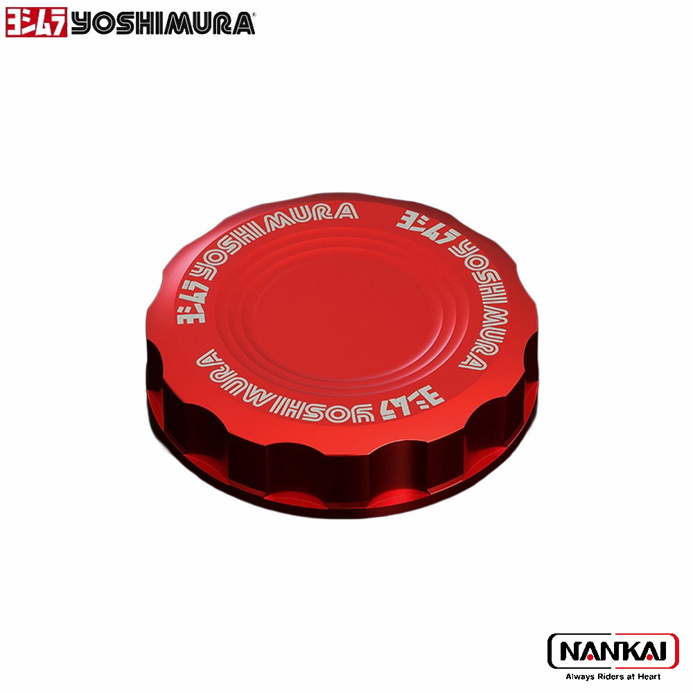 【7/18～26開催！店内全品で使える最大7,500円OFFクーポン企画】yoshimura ヨシムラ リザーバータンクキャップ NISSINφ59 レッド GSX-R1000 (01-22)他｜ナンカイブランドショップ