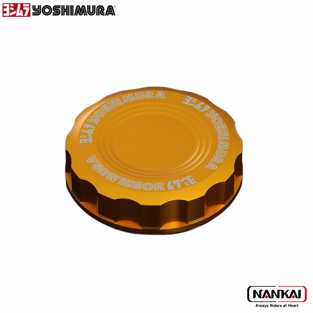 【7/18～26開催！店内全品で使える最大7,500円OFFクーポン企画】yoshimura ヨシムラ リザーバータンクキャップ NISSINφ59 ゴールド GSX-R1000 (01-22)他｜ナンカイブランドショップ