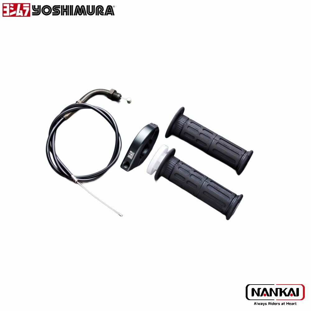 yoshimura ヨシムラ スロットルSET (TM-MJN22/24/26、CR-mini22用) ガンメタタイプ