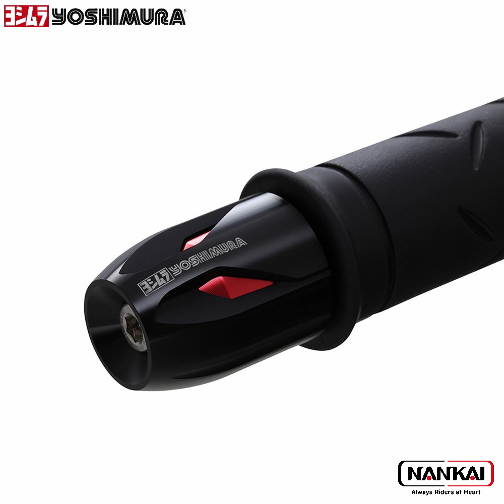 【7/18~26開催!店内全品で使える最大7,500円OFFクーポン企画】yoshimura ヨシムラ ハンドルバーエンドHigh Line 汎用φ14-19 レッド GSX-S1000GT (22-25)他|ナンカイブランドショップ