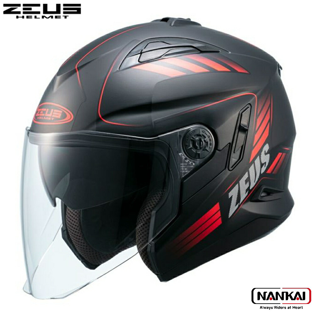 ジェット型ヘルメット 南海部品 NAZ-213 楽天市場】南海部品 ZEUS レイヤー NAZ-213 ジェット ヘルメット