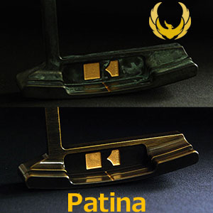 KRONOS GOLF（クロノス ゴルフ） PATINA（パティーナ） パター （日本定め事品） 【領域寸法押さえるひな形】