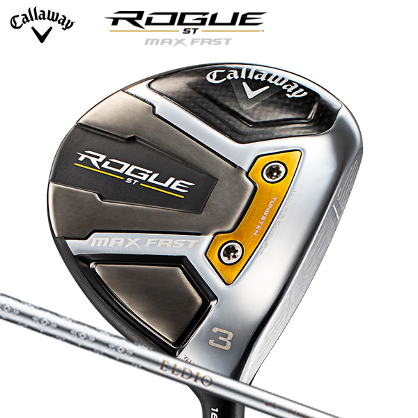 キャロウェイ ROGUE ST MAX FAST レディス フェアウェイウッド ELDIO 40 for Callaway カーボンシャフト  日本正規品 ローグ マックス ファスト 70％以上節約