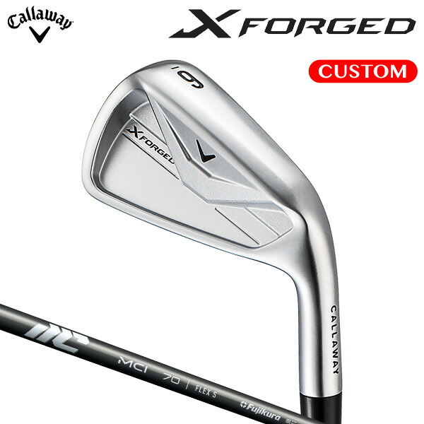 キャロウェイ X FORGED アイアン 仕掛ける MCI 炭素立て坑 （日本置き目品） 【カスタム購入注文】 エックスフォージド 26