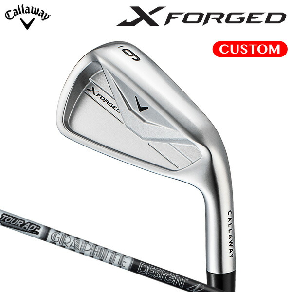 キャロウェイ X FORGED アイアン 仕掛ける TOUR AD 炭素立て坑 （日本置き目品） 【カスタム購入注文】 エックスフォージド 26